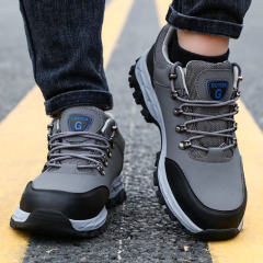 GUYISA Waterproof Work Shoes Comfortable Steel Toe for Construction Site