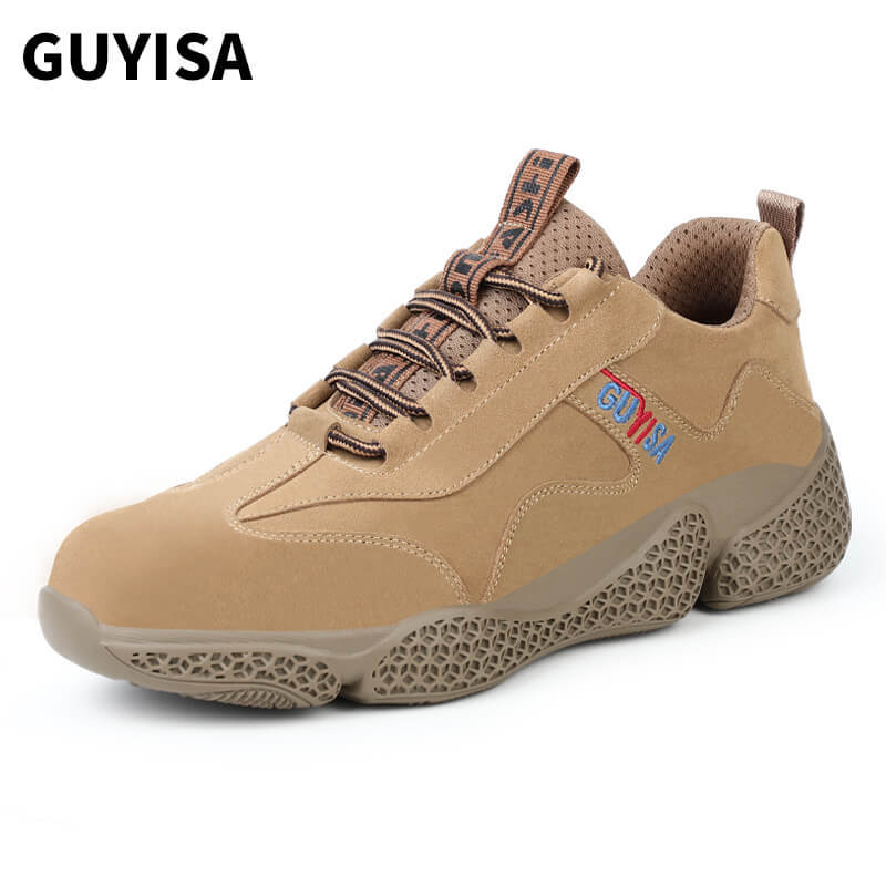 GUYISA Work Shoes for Men &amp; Women Steel Toe  Indestructible