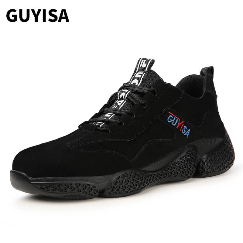 GUYISA Work Shoes for Men & Women Steel Toe  Indestructible
