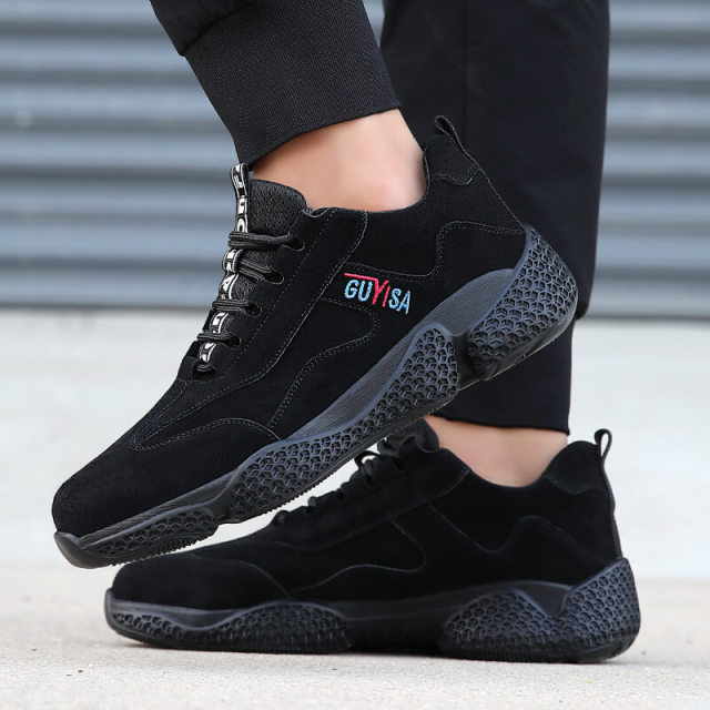 GUYISA Work Shoes for Men & Women Steel Toe  Indestructible