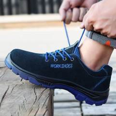 GUYISA Insulated work shoes men's composite plastic toe cap saftey shoes