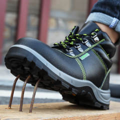 GUYISA New Fashion  Waterproof  Work Shoes  Steel Toe Boots For Men