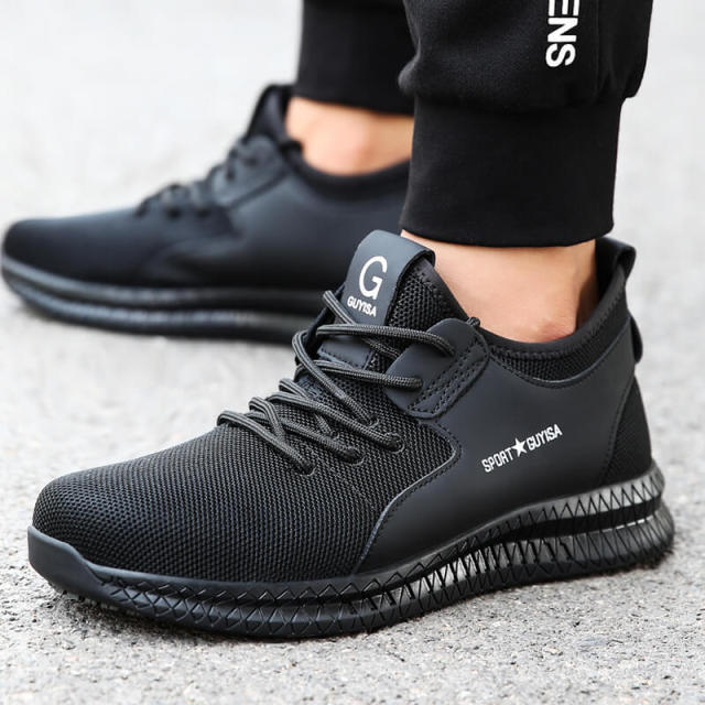 GUYISA 2022 new style  work safety shoes for men with steel toe