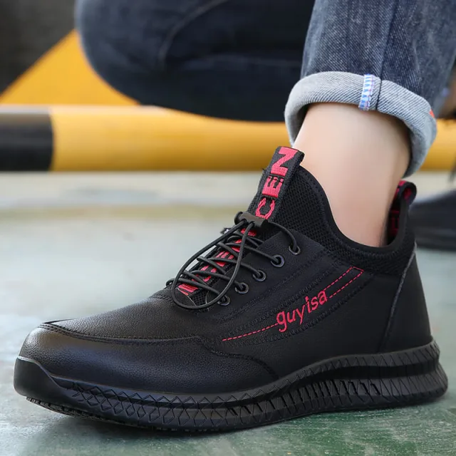 GUYISA 2022 new style work safety shoes for men with steel toe