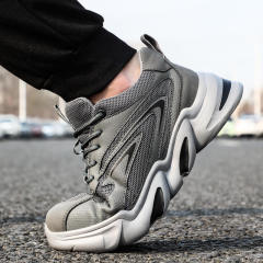 GUYISA lightweight grey safety shoes