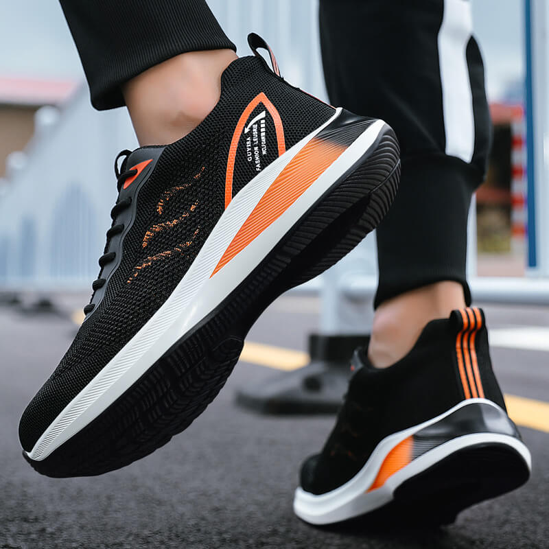 Yellow ultralight soles breathable steel toe safety boots