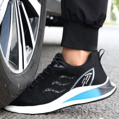 GUYISA 1096BK breathable and light weight work shoes