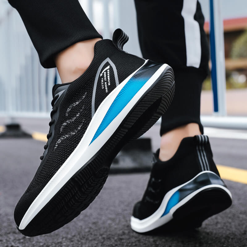GUYISA 1096BK breathable and light weight work shoes