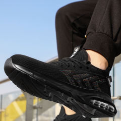 GUYISA 1137 black breathable work shoes