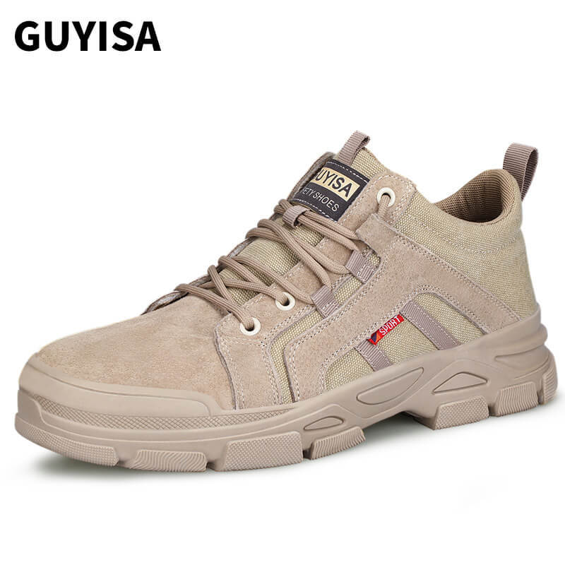GUYISA 1130 fashion beige safety shoes
