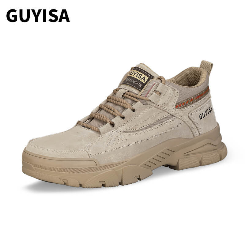 GUYISA 1130 fashion beige safety shoes