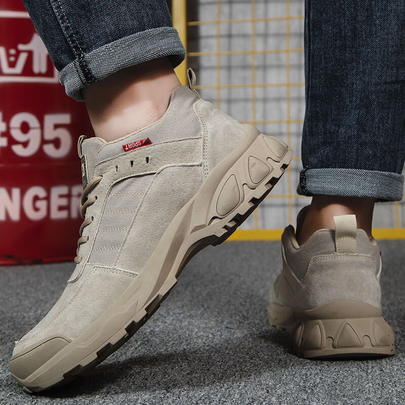 Stylish Industrial Protective Shoes Men‘s Women's Wear-resistant Steel Toe Safety Shoes