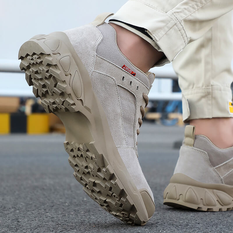 Stylish Industrial Protective Shoes Men‘s Women's Wear-resistant Steel Toe Safety Shoes