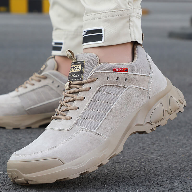 Stylish Industrial Protective Shoes Men‘s Women's Wear-resistant Steel Toe Safety Shoes