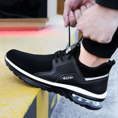 GUYISA 2097 black breathable safety work shoes