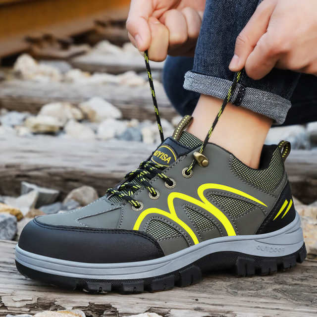 GUYISA 1151 Fashion waterproof wear-resistant steel toe safety shoes