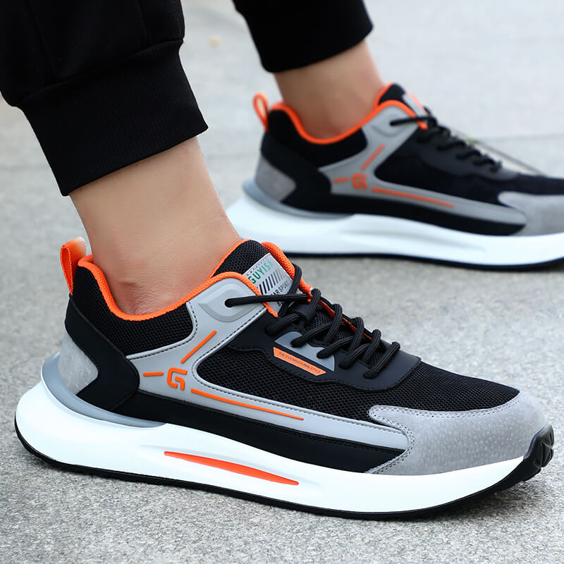 Breathable Fashionable Steel Toe Safety Shoes best work boots