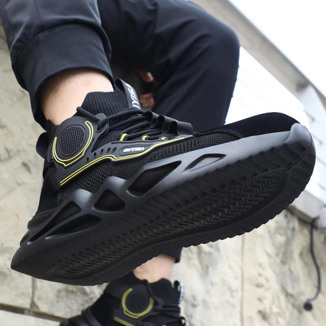 GUYISA 0251 Custom steel toe safety shoes are acceptable for outdoor sports