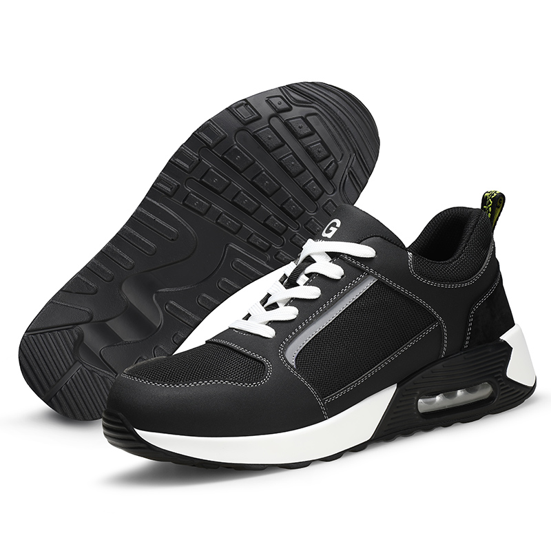 Super light comfortable wear resistant steel toe shoes boots