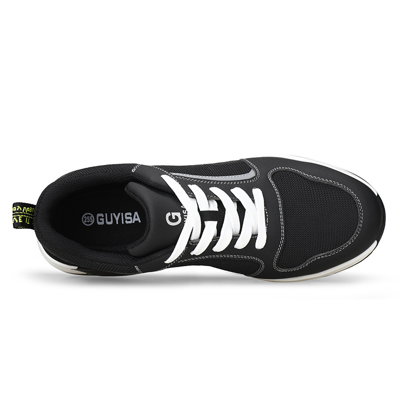 GUYISA 1132BK Super light comfortable wear safety shoes