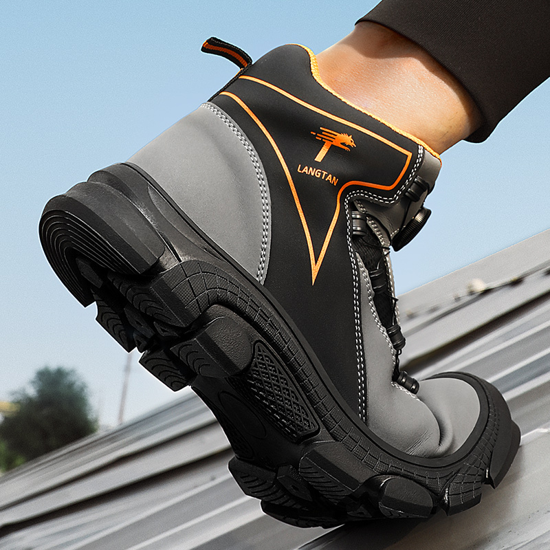 GUYISA G117LT Waterproof Outdoor Hiking European Standard Steel Toe Safety Boots shoes