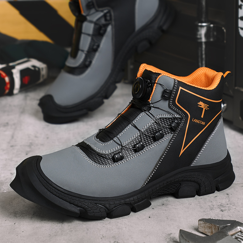Waterproof Outdoor Hiking European Standard Steel Toe Safety Boots