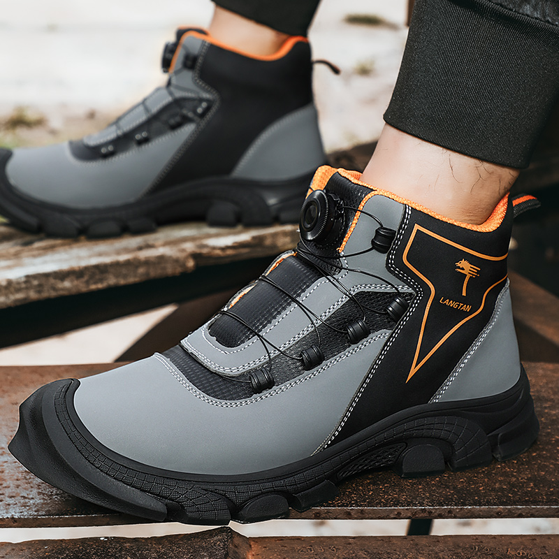 Waterproof Outdoor Hiking European Standard Steel Toe Safety Boots