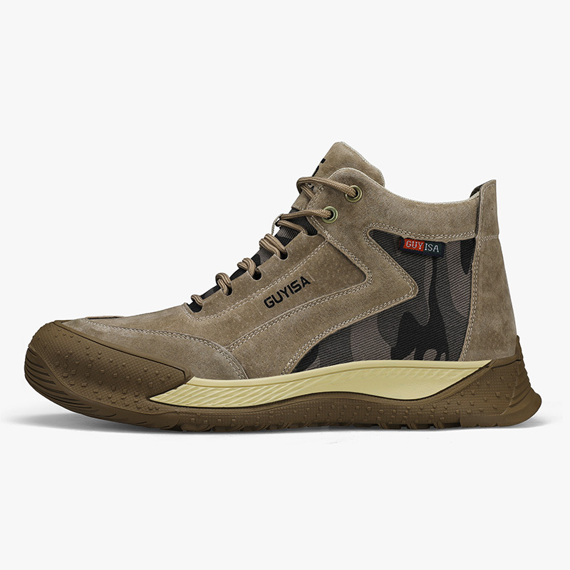 Hot selling fashion comfortable steel toe shoes for men