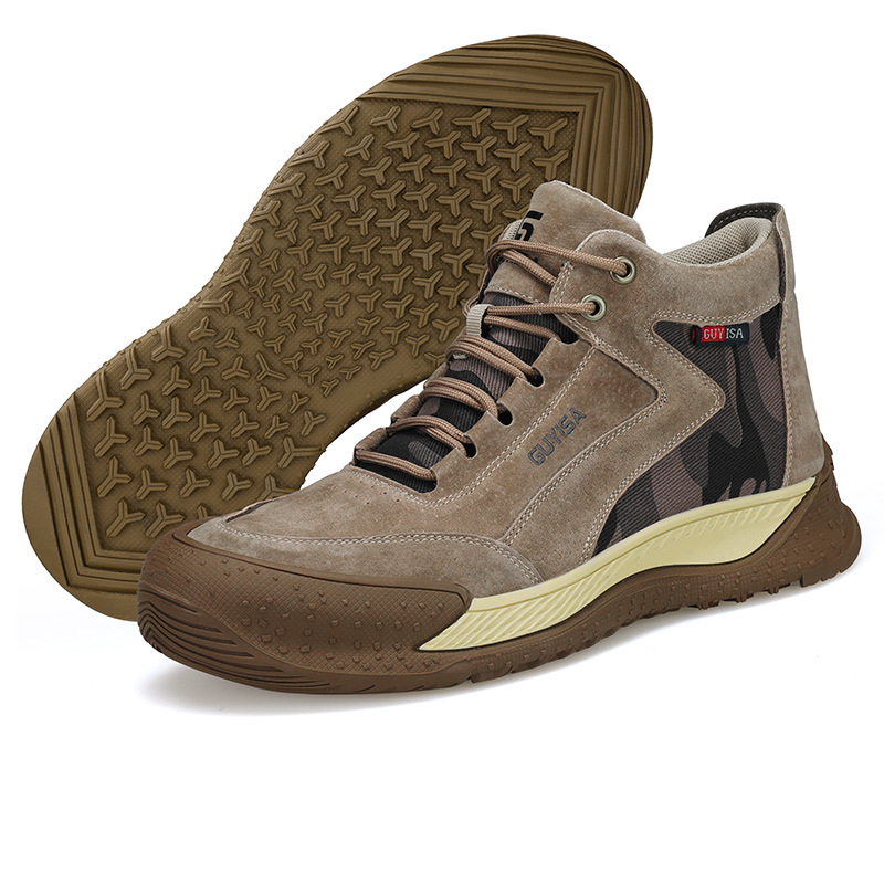 Hot selling fashion comfortable steel toe shoes for men