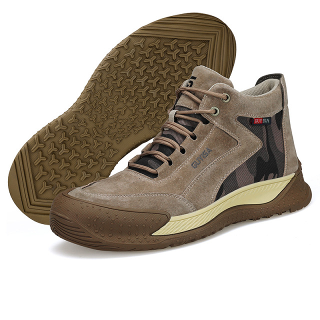 Hot selling fashion comfortable steel toe shoes for men