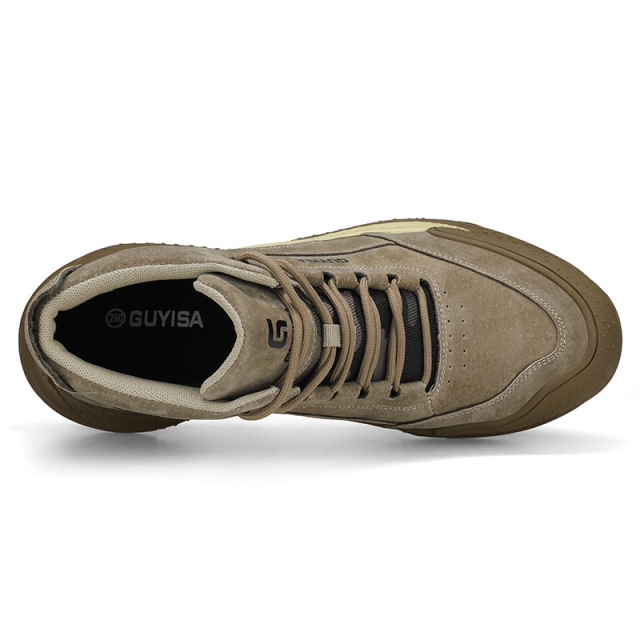 Hot selling fashion comfortable steel toe shoes for men