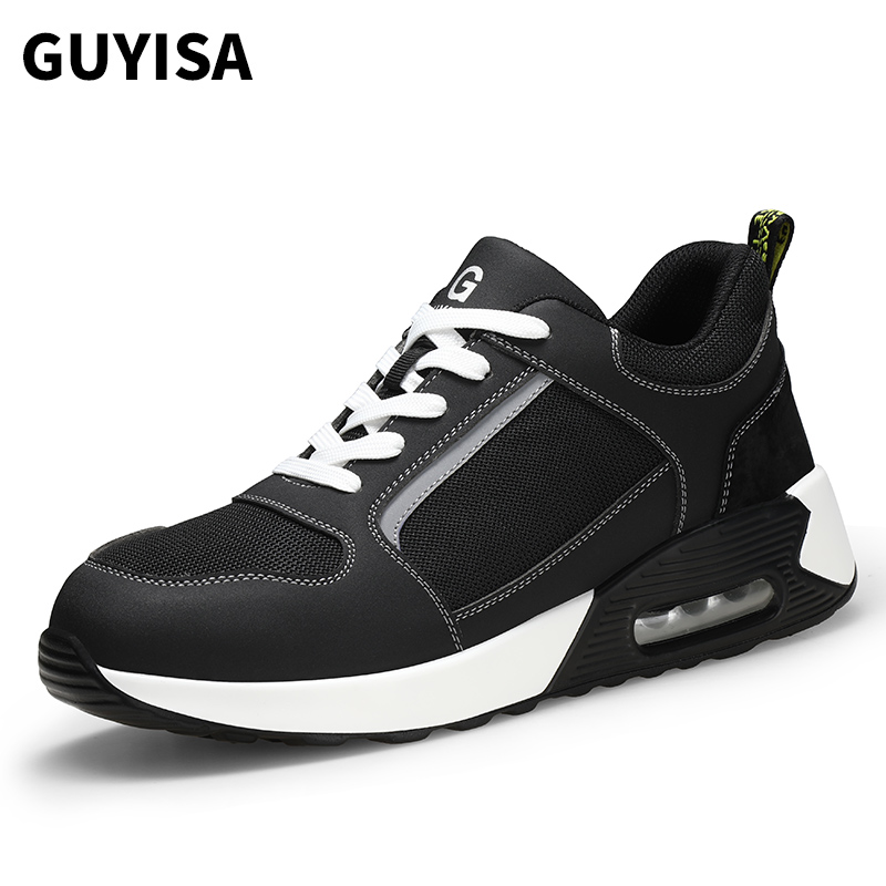 Super light comfortable wear resistant steel toe shoes boots