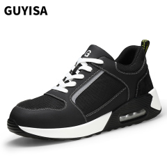 Super light comfortable wear resistant steel toe shoes boots