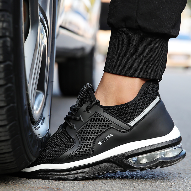 Wholesale smash proof microfiber outdoor fashionable safety shoes