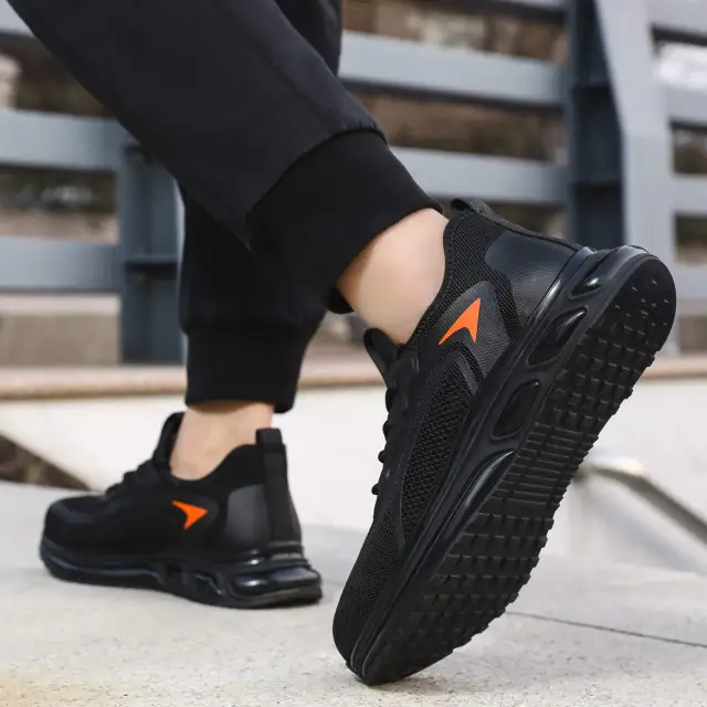 Industrial safety shoes light TPU steel toe safety working shoes