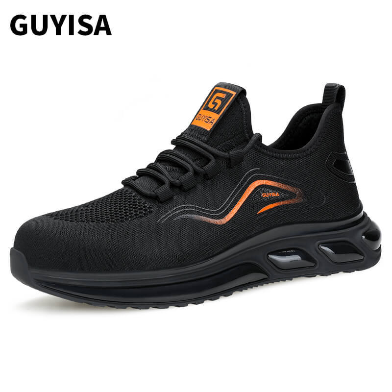 Fashion new safety shoes lightweight breathable steel toe safety shoes
