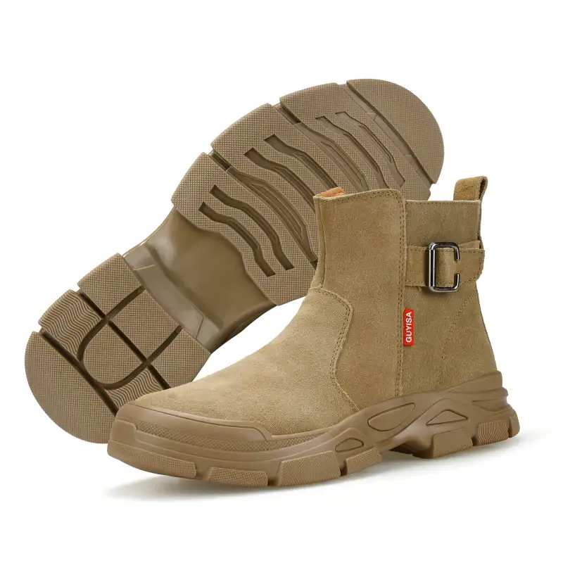Welder safety boots Anti-scalding anti-velvet steel toe safety work boots