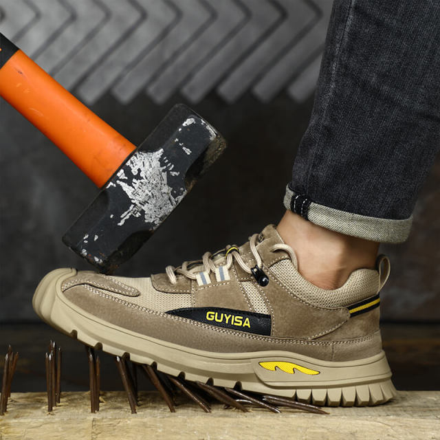 New Safety Boots Anti -Stamdamed Plel Portee Safety Boots