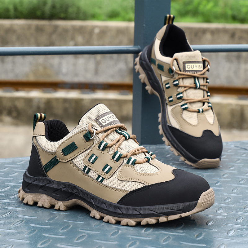 New safety shoes can accept custom outdoor hiking steel toe safety shoes