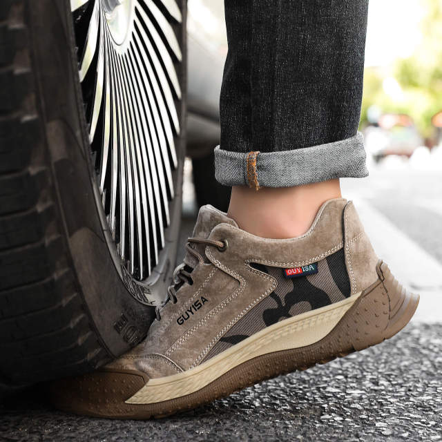 European standard safety shoes Super light steel toe safety shoes for men