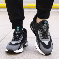 Lightweight safety shoes can accept custom European standard steel toe safety shoes
