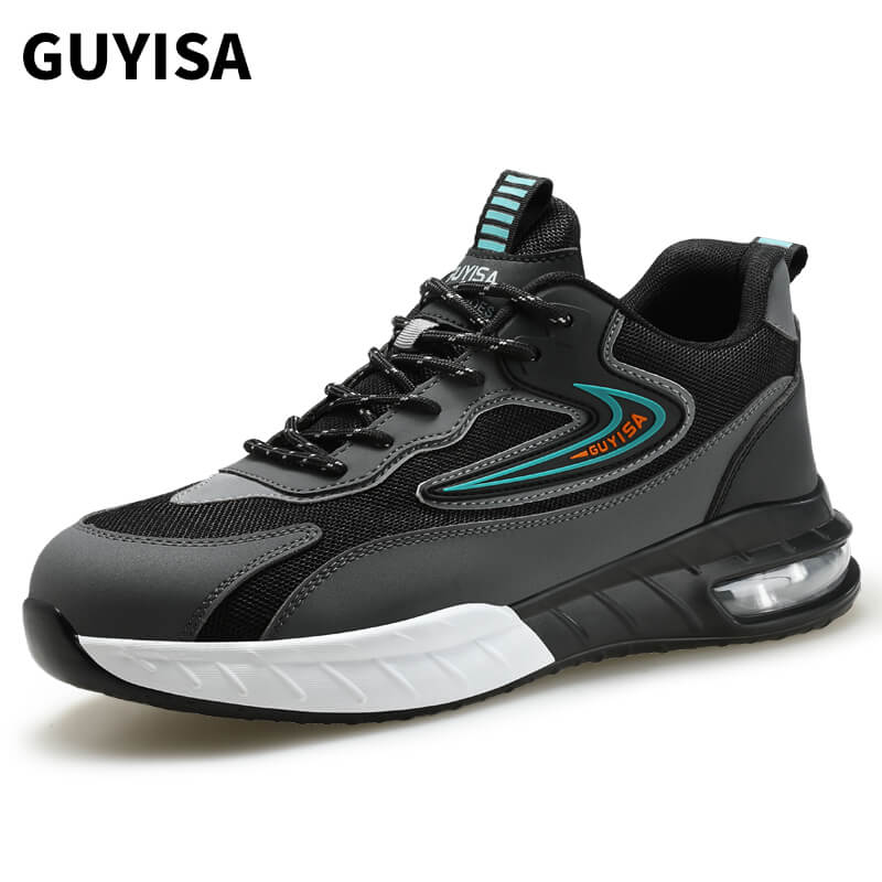 Lightweight safety shoes can accept custom European standard steel toe safety shoes