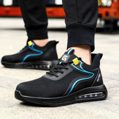 Summer Safety Shoes Breathable European standard steel toe safety work shoes
