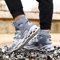 Sports safety shoes Light breathable European standard steel toe safety shoes