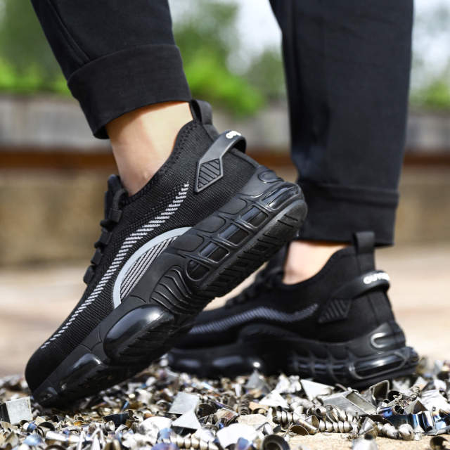 New safety shoes outdoor sports European standard steel toe safety shoes for men