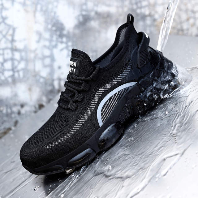 New safety shoes outdoor sports European standard steel toe safety shoes for men