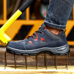 New safety shoes outdoor sports European standard steel toe safety shoes for men