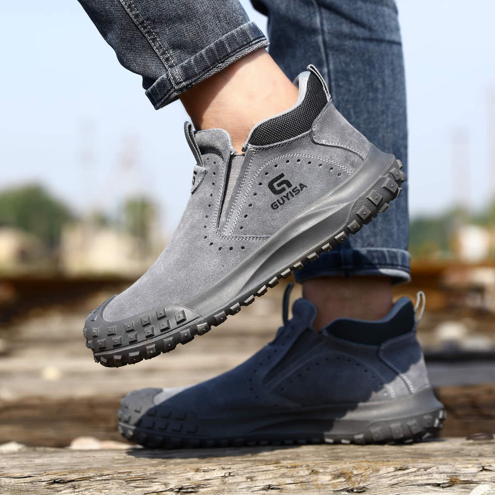 New safety shoes factory work anti-scalding European standard steel toe safety shoes