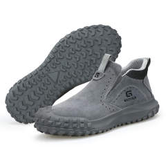 New safety shoes factory work anti-scalding European standard steel toe safety shoes
