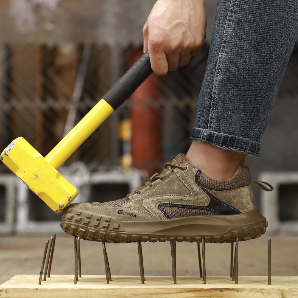 Anti-scalding safety shoes industrial protection European standard steel toe safety shoes